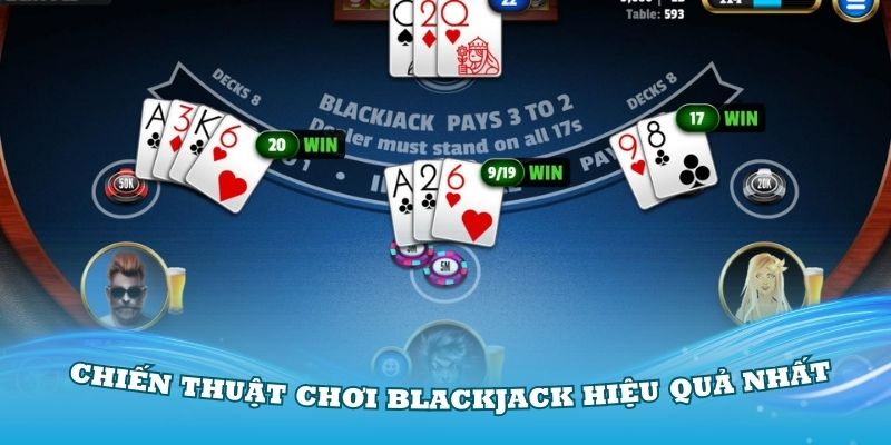 Điểm qua các chiến thuật chơi Blackjack hiệu quả nhất từ Banca30