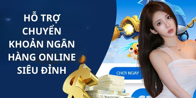 Người dùng thanh toán qua ngân hàng trực tuyến nhanh chóng và an toàn 